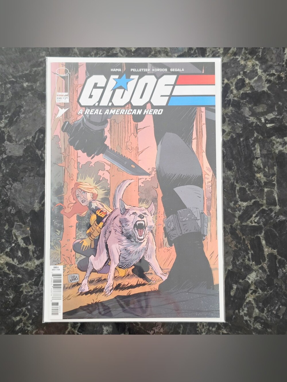 G.I. Joe A Real American Hero #330 Cover A 1st Print w/Lara Croft Tomb Raider